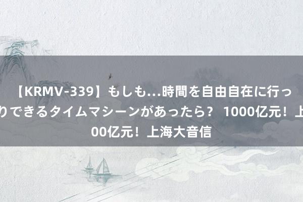 【KRMV-339】もしも…時間を自由自在に行ったり来たりできるタイムマシーンがあったら？ 1000亿元！上海大音信