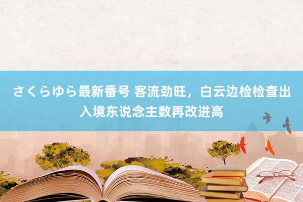 さくらゆら最新番号 客流劲旺，白云边检检查出入境东说念主数再改进高