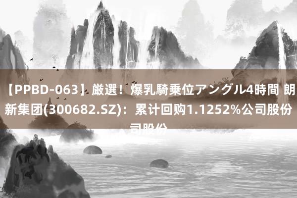 【PPBD-063】厳選！爆乳騎乗位アングル4時間 朗新集团(300682.SZ)：累计回购1.1252%公司股份